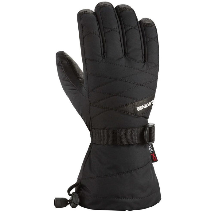 Dakine Womens Black Tahoe Waterproof Ski Gloves - 10000714-BLACK-L - WatchCo.com