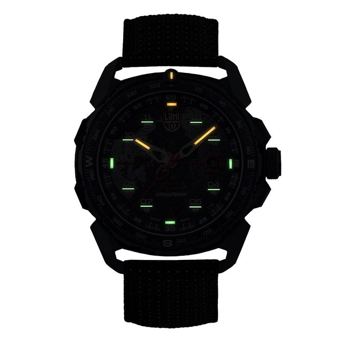 Luminox Men's Ice-Sar Arctic 1200 Series Black Nylon Strap Navy Blue Analog Dial Quartz Watch - XL.1203 - WatchCo.com