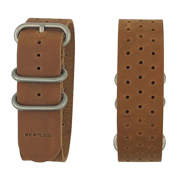 Bertucci Unisex Sandstone Field Leather Watch Band - B-374BP