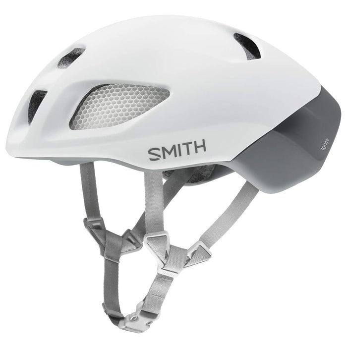 Smith Matte White Optics Ignite MIPS Cycling Helmet - E007367KM5962