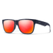 Smith Unisex Lowdown Slim 2 Deep Ink Frame ChromaPop Red Mirror Lens Sunglasses - 20104400351UZ - WatchCo.com
