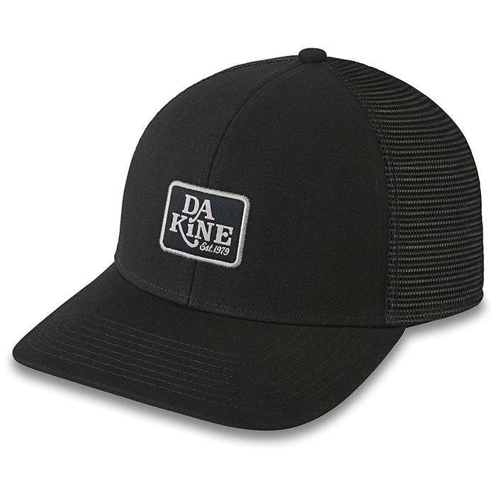 Dakine Men's Black Classic Logo One Size Adjustable Trucker Hat - 10002973-BLACK