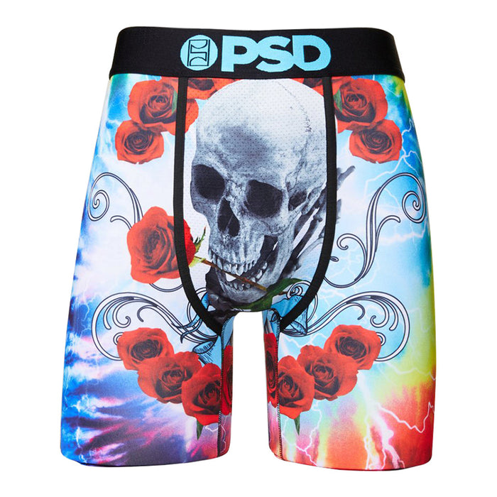 PSD Men's Multi Color Stretch Elastic Wide Band Boxer Brief Underwear -  321180090-MUL