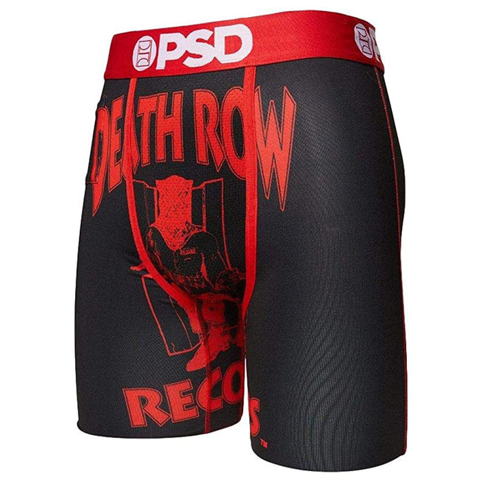 PSD Men's Black Death Row Boxer Briefs Underwear - 42011032-BLK
