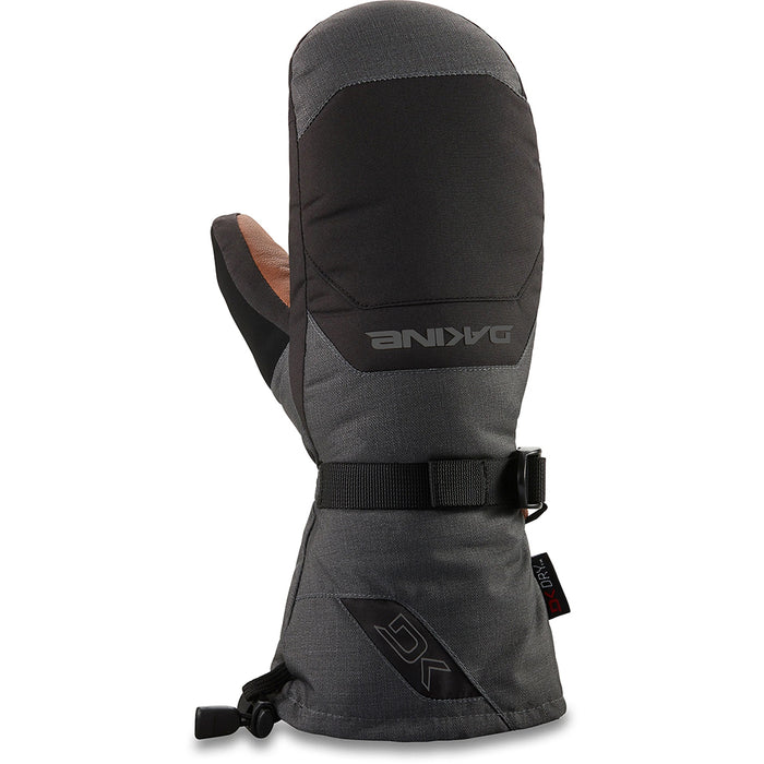 Dakine Mens Leather Scout Carbon Snowboard Ski Mitt Glove - 10003152-CARBON
