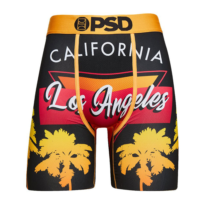 PSD Mens Orange/Los Angeles Palms Urban Athletic Boxer Briefs Underwear - 22011023-ORG