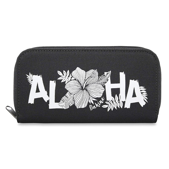 Dakine Womens Aloha Polyester U-Shaped Zipper One Size Lumen Wallet - 08290012-ALOHA