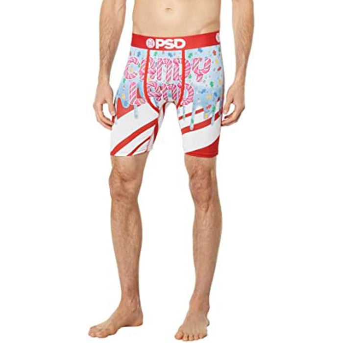 PSD Men's Multicolor Candy Land Drip Boxer Briefs Underwear - 422180011-MUL