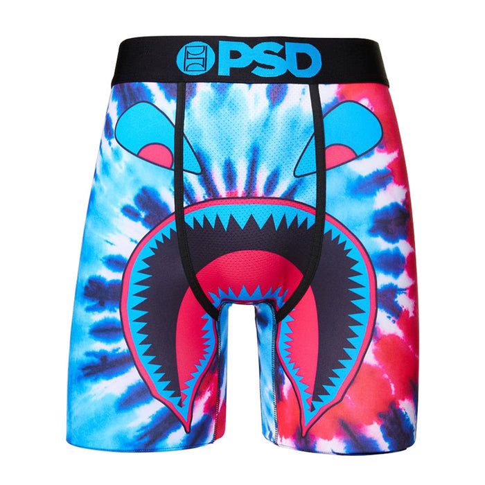 PSD Men's Multicolor Warface Spiral Dye Boxer Briefs Underwear - 321180043-MUL