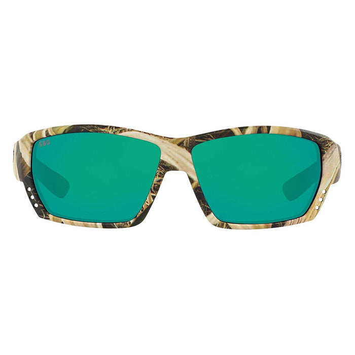 Costa Del Mar Mens Tuna Alley Mossy Oak Shadow Grass Frame Copper Green Mirror Polarized 580g Lens Sunglasses - TA65OGMGLP
