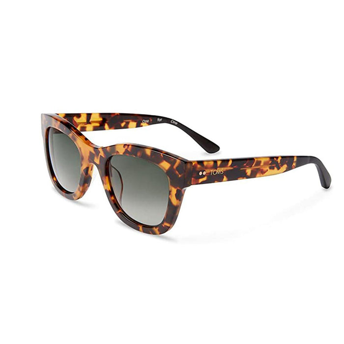 Toms Unisex Chelsea Tortoise Frame Grey Lens Sunglasses - 10008567