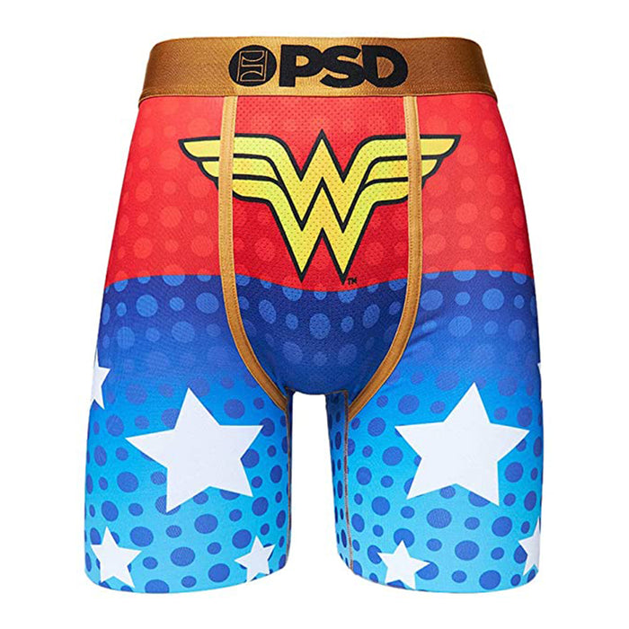 PSD Men's Multicolor Dc Wonder WOM Boxer Briefs Underwear - 42011001-MUL