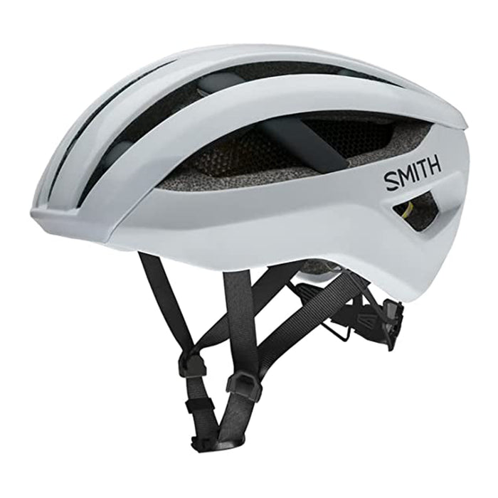 Smith White/Matte White Network MIPS Road Cycling Helmet - E007323L05559