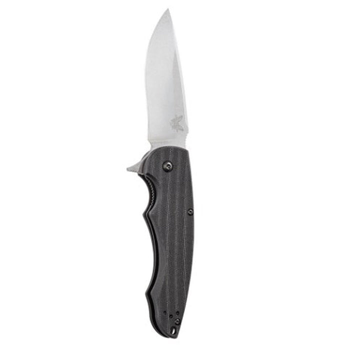 Benchmade Plain Satin Drop Point knife - BM-320