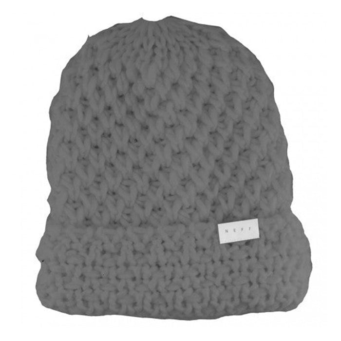 Neff Womens Marsh Grey Beanie Hat - 15F05030-GREY