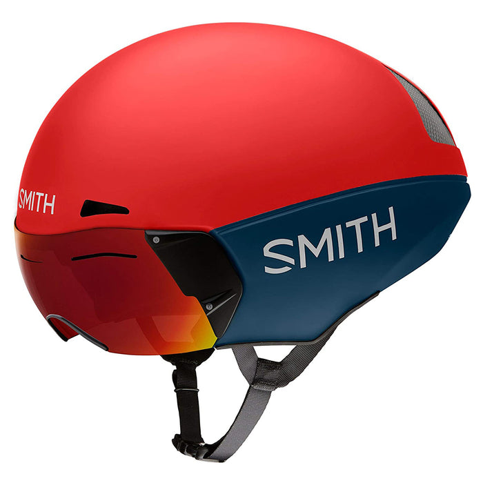 Smith Matte Rise/Mediterranean Optics Podium TT Cycling Helmet - E0071604K5962