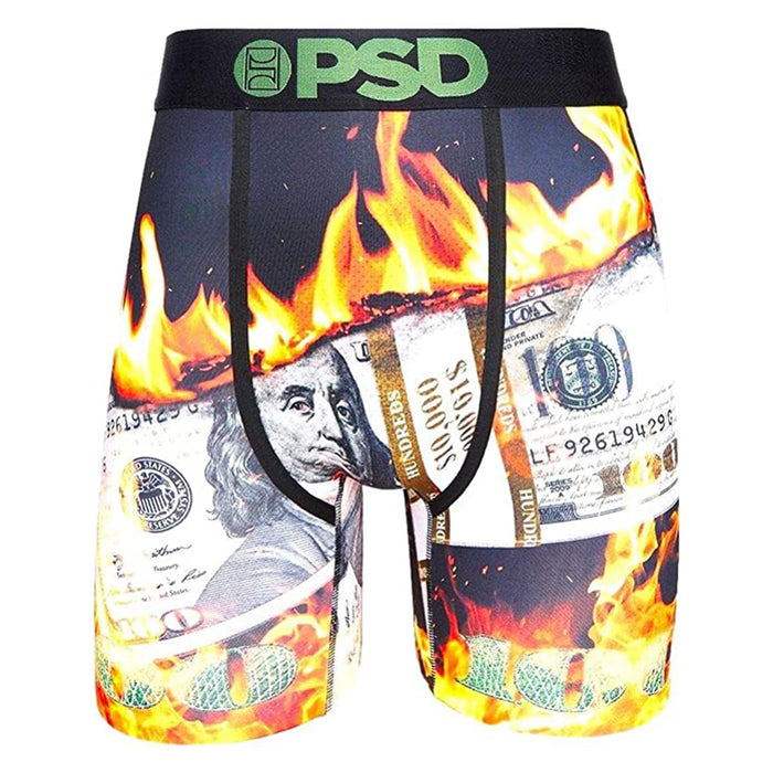PSD Men's Multicolor Lit 100 Medium Boxer Briefs Underwear - 122180059-MUL-M