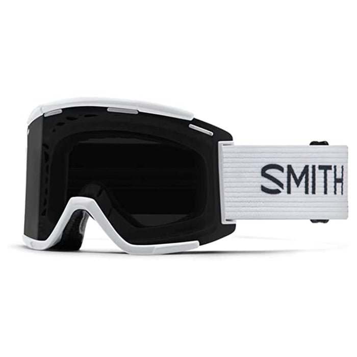 Smith Unisex White/Chromapop Sun Black Squad XL MTB Downhill Cycling Goggles - M0084234P994Y
