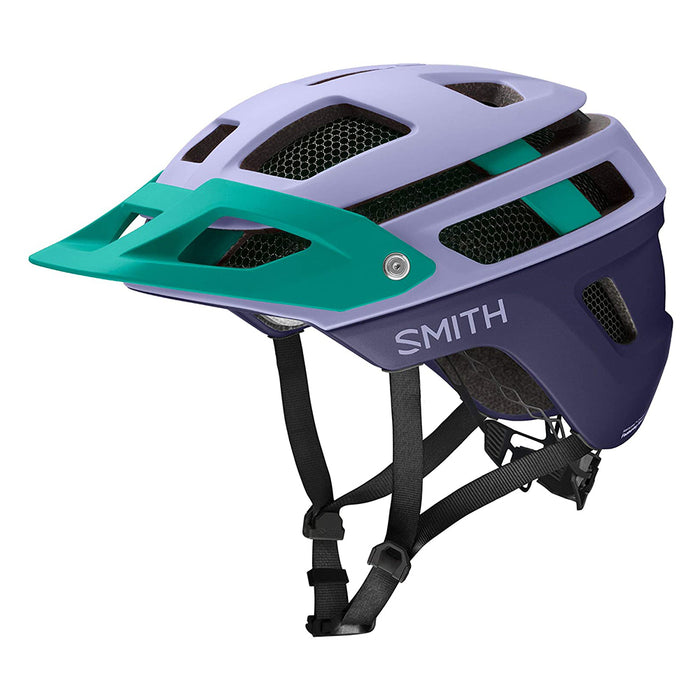 Smith Optics Forefront 2 MTB Matte Iris Indigo Jade Cycling Helmet - E0072203X5559