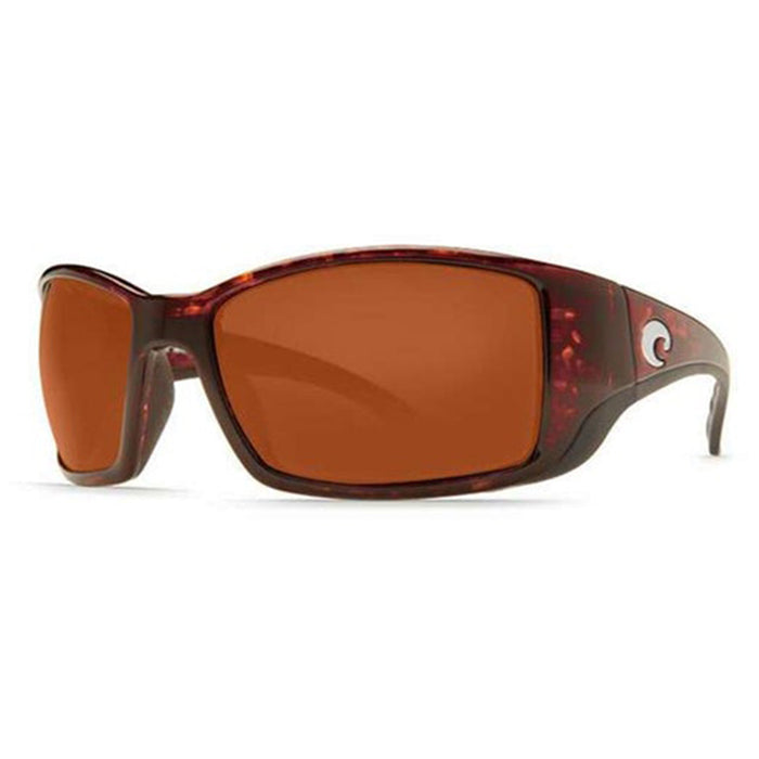Costa Del Mar Mens Blackfin Shiny Tortoise Frame Copper Polarized Lens Sunglasses - BL10OCGLP