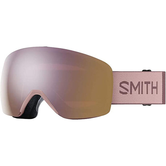 Smith Womens Skyline Rock Salt / Tannin Frame Rose Gold Mirror Chromapop Lens Snow Goggle - M006812XQ99M5 - WatchCo.com