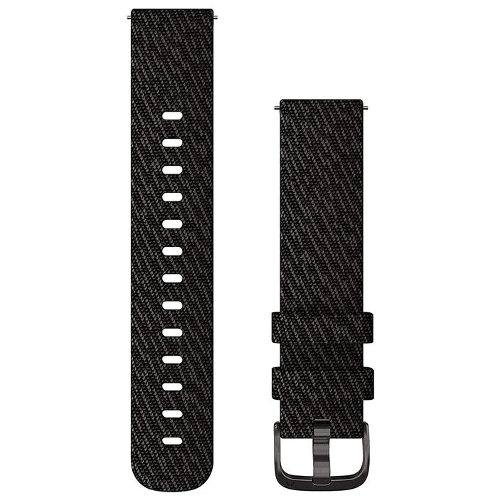Garmin Quick Release Accessory 20 mm- Slate Black Nylon Wrist Watch Band - 010-12924-13