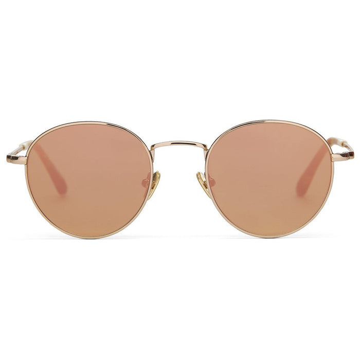 TOMS Womens Brooklyn Rose Gold-Rose Mirror Lens Sunglasses - 10015516