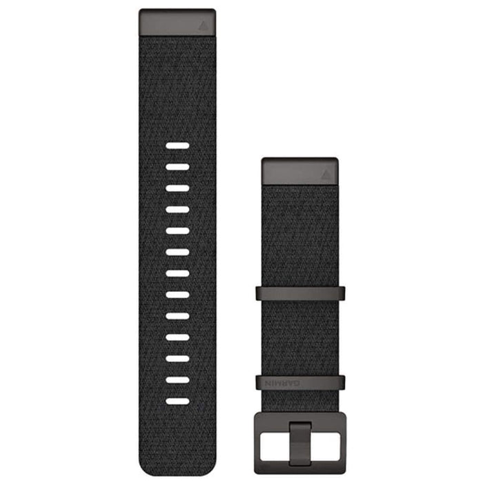 Garmin QuickFit Watch Band Black Textile Strap - 010-12738-03