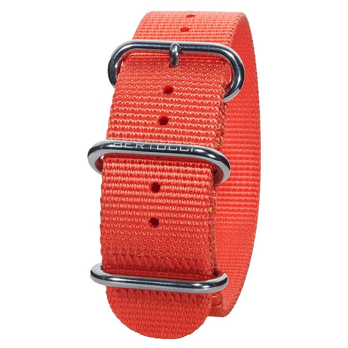 Bertucci DX3 Solar Nylon Orange Watch Band - B-134