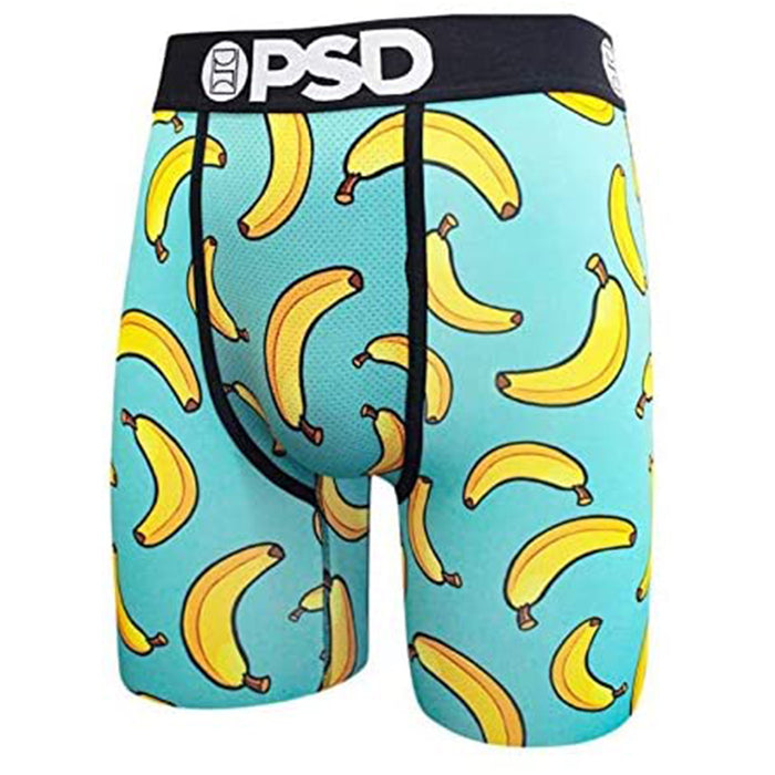 PSD Mens Banana Boxer Briefs Blue Underwear