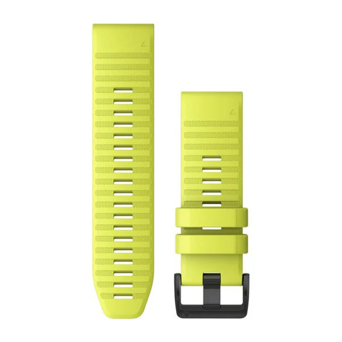 Garmin QuickFit 26mm Amp Yellow Silicone Watch Band - 010-12864-04
