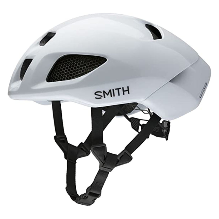 Smith White/Matte White Ignite MIPS Road Cycling Polycarbonate Helmet - E007363K05155