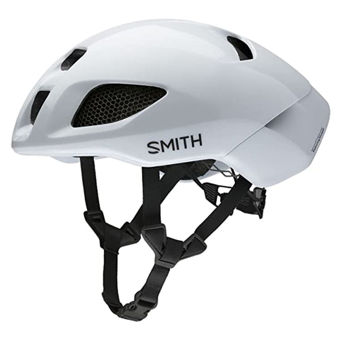 Smith White/Matte White Ignite MIPS Road Cycling ‎Polycarbonate Helmet - E007363K05962