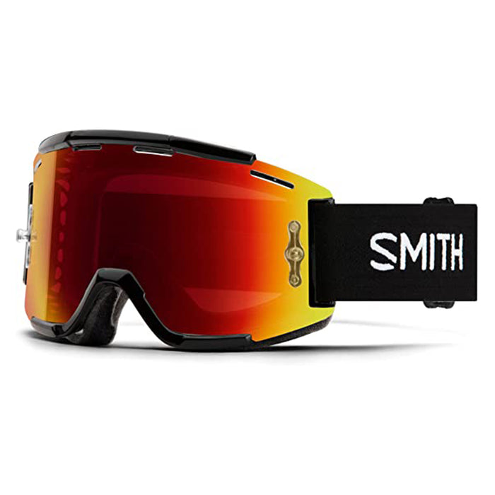 Smith Unisex Black Frame ChromaPop Everyday Red Mirror Lens Squad MTB Goggle - M0084134L99MP