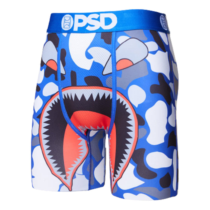 PSD Men's Blue Warface La Boxer Briefs Underwear - 421180028-BLU