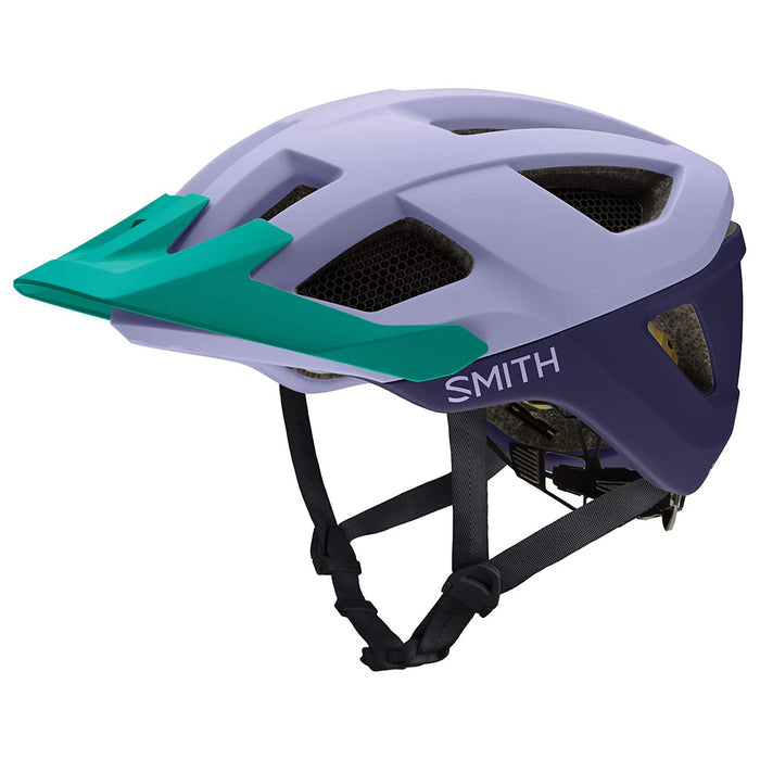 Smith Matte Iris Indigo Jade Powersports MIPS Helmet - E0073103X5559