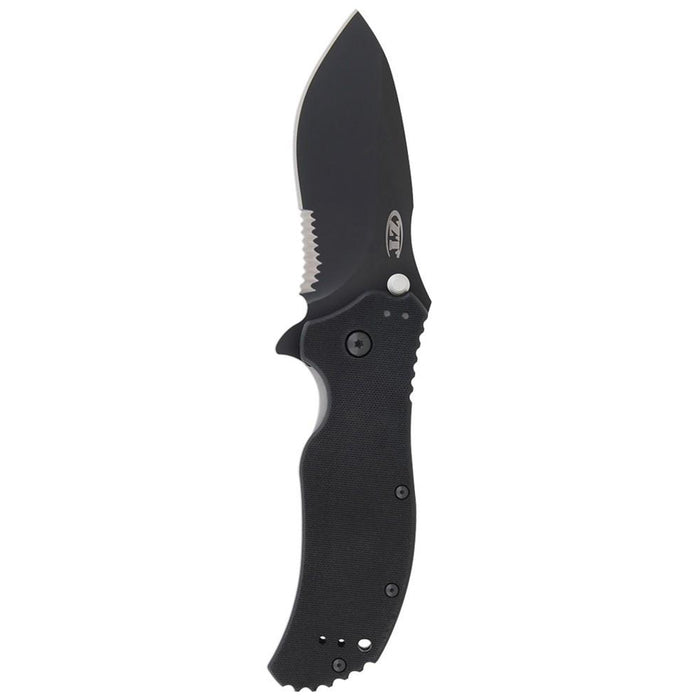 Zero Tolerance Black Assisted Opening Blade Textured G10 Handle knife - ZT0350BW