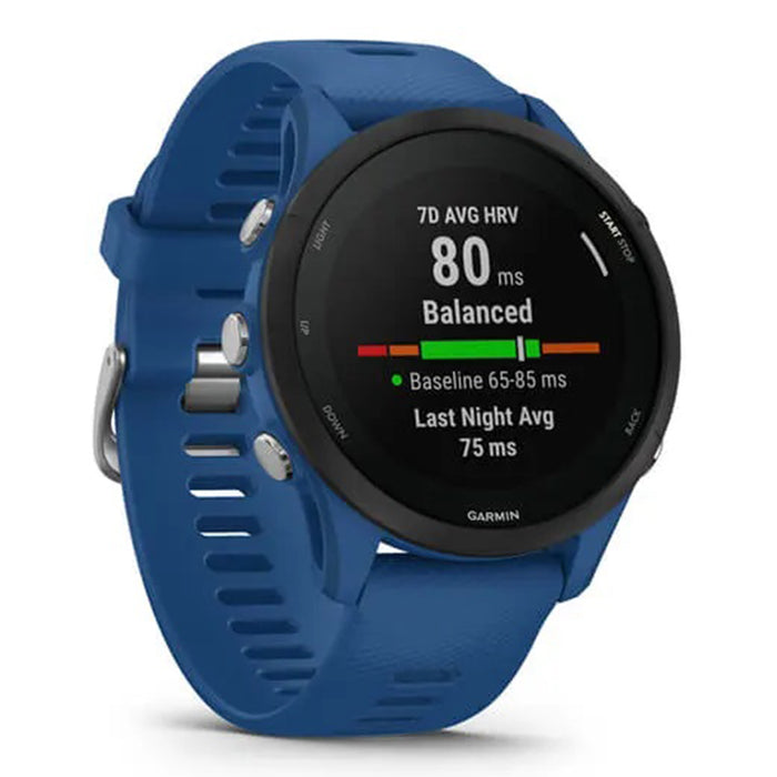 Garmin Forerunner 255 Tidal Blue GPS Running  Advanced Insights Long-Lasting Battery Smartwatch - 010-02641-01
