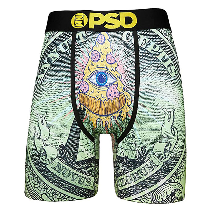 PSD Men's Green All Feeding Eye Boxer Briefs Underwear - 221180061-GRN