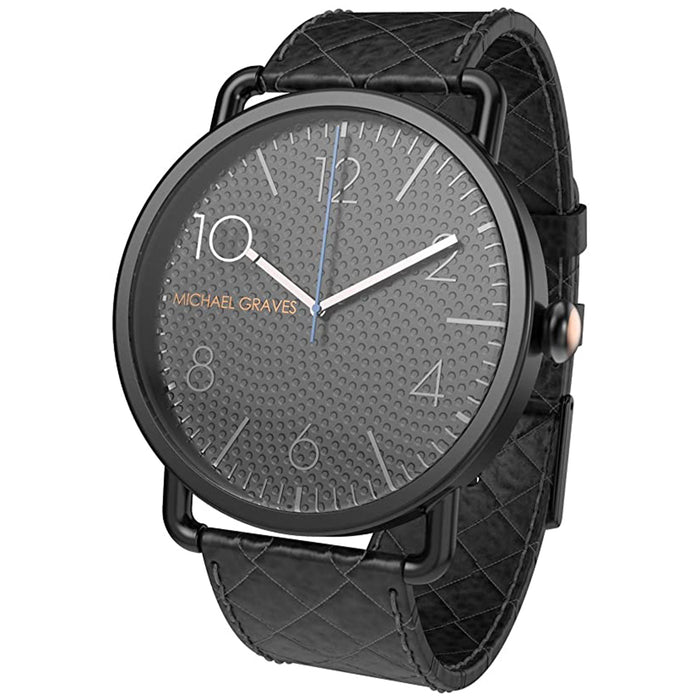 Projects Unisex  Witherspoon Black Dial Band Analog Watch - 7111BL