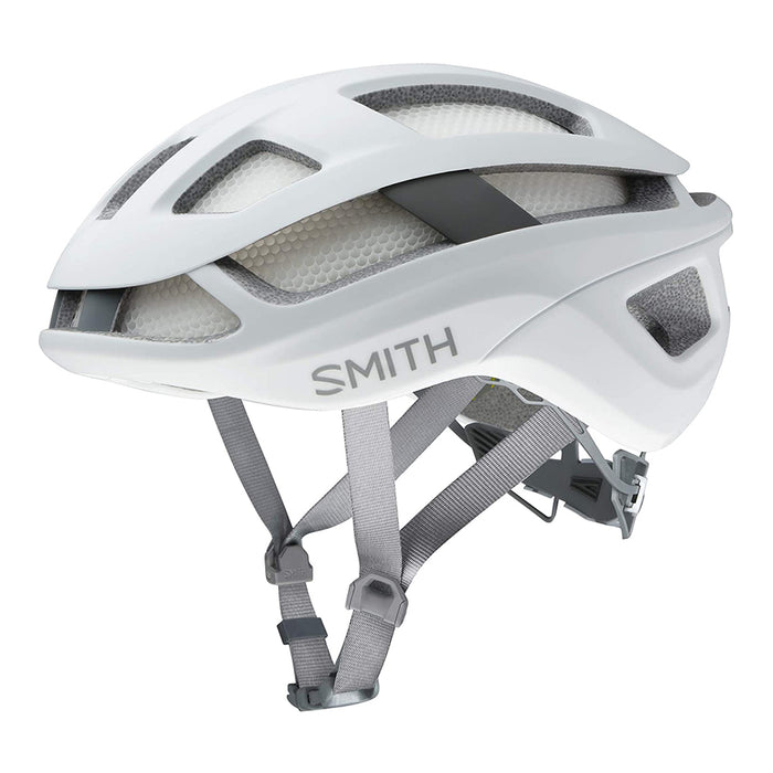 Smith Matte White Optics Trace MIPS Cycling Helmet - E007287KM5962