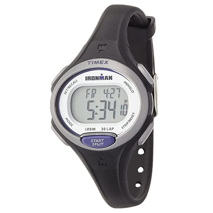 Timex Unisex Ironman Essential Black Rubber Band Digital Display Watch - TW5K900