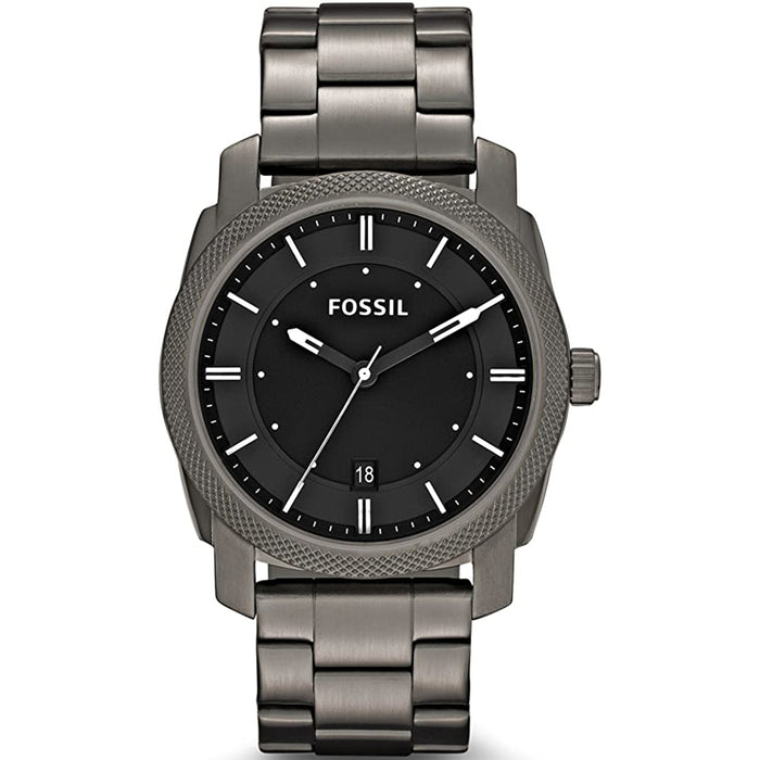 Fossil Men's Silver Dial Stainless Steel Band Quartz Watch - FS4774IE