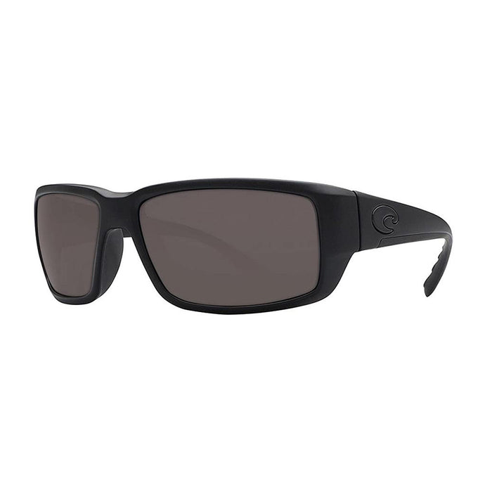 Costa Del Mar Unisex Fantail Blackout Frame Grey Polarized 580g Lens Sunglasses - TF01OGGLP