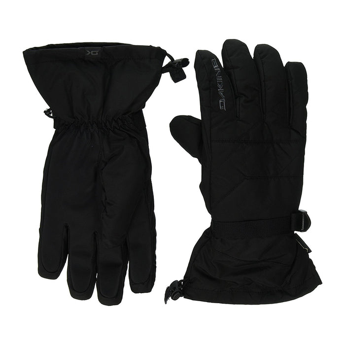 Dakine Mens Black Leather Frontier Gore-Tex Gloves - 01100515-BLACK-L