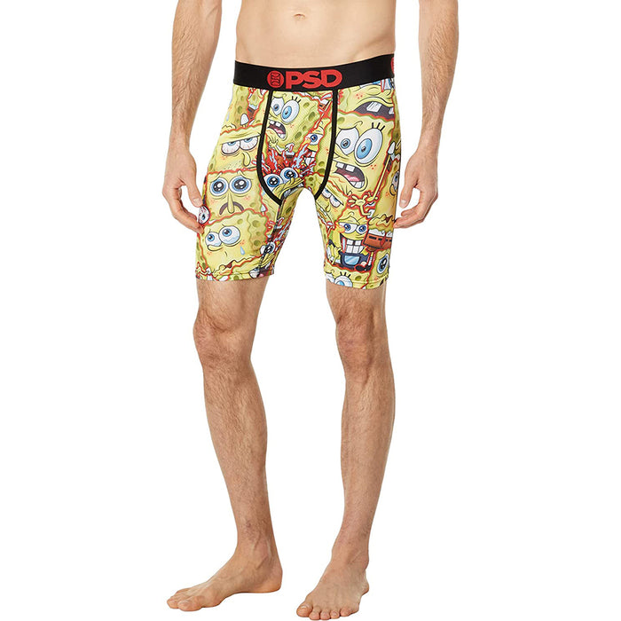 PSD Men's Multicolor Krustybob AO Boxer Briefs Underwear