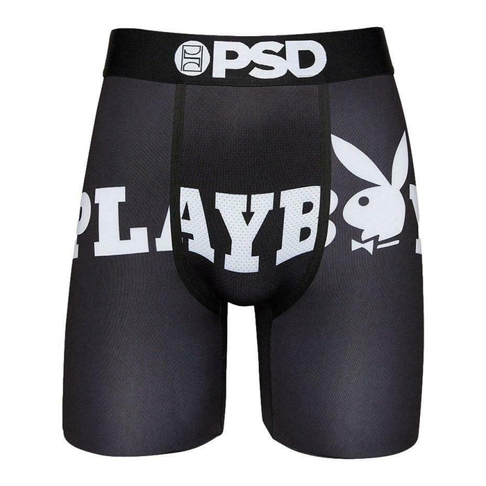 PSD Men's Black Extra Hard Boxer Briefs Underwear - 123180092-BLK
