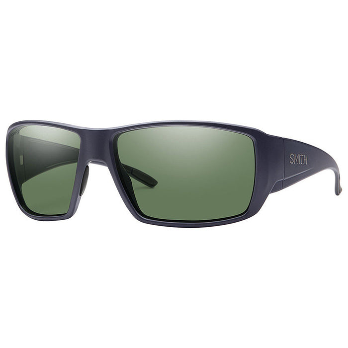 Smith Guides Choice Men's Matte Deep Ink Frame Gray Green ChromaPop Lens Rectangular Sunglasses - 230400FLL62L7