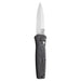 Benchmade Pardue Stimulus Satin Spear-Point Plain Blade Aluminum Handle Automatic Folding Knife - BM-3551 - WatchCo.com