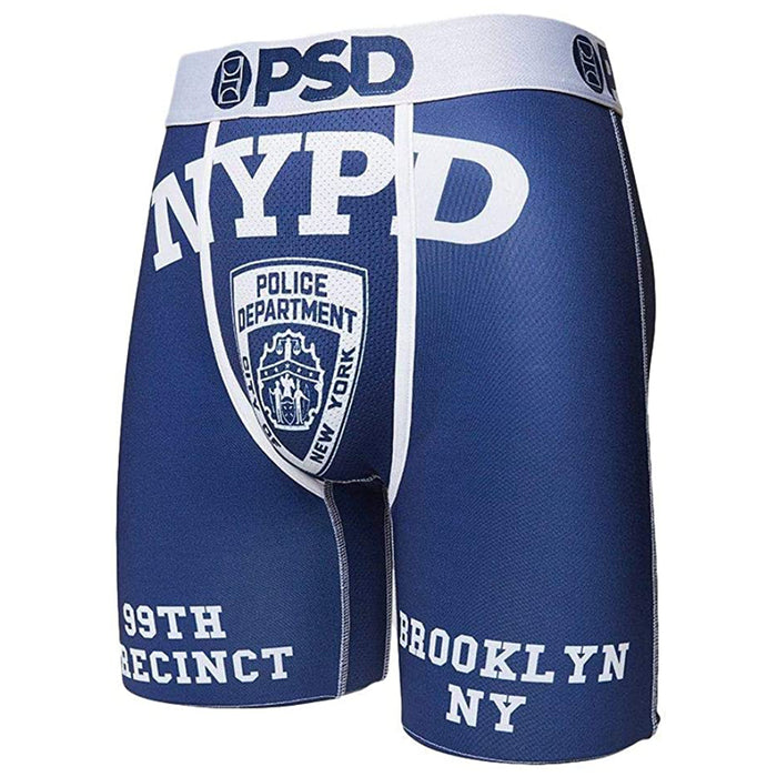 PSD Mens NYPD Boxer Brief Underwear - 42011050-BLU